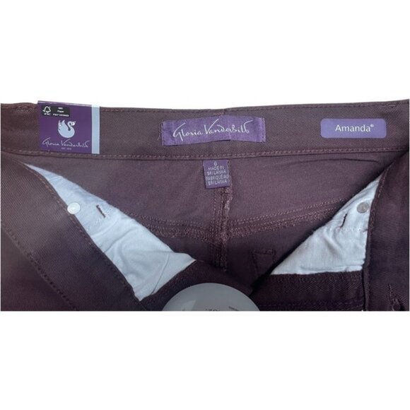 Gloria Vanderbilt Amanda Classic High Rise Tapered Jeans – Swan Series - Picture 6 of 9